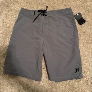 Hurley Board Shorts – NWT | 32 | Gray
